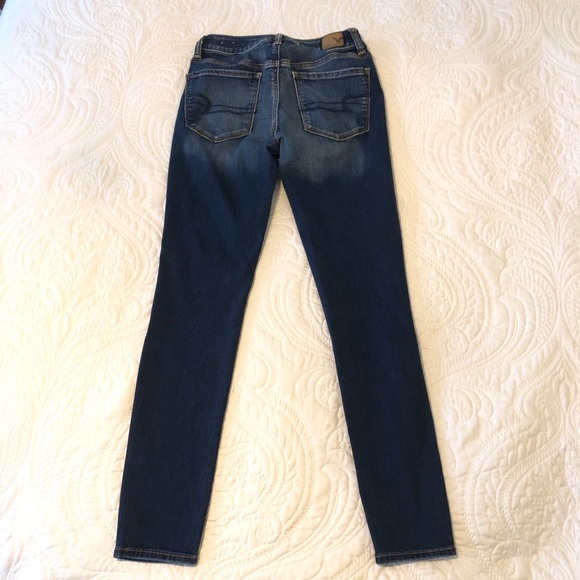 American Eagle High Rise Jegging 2 Short - Picture 3 of 4